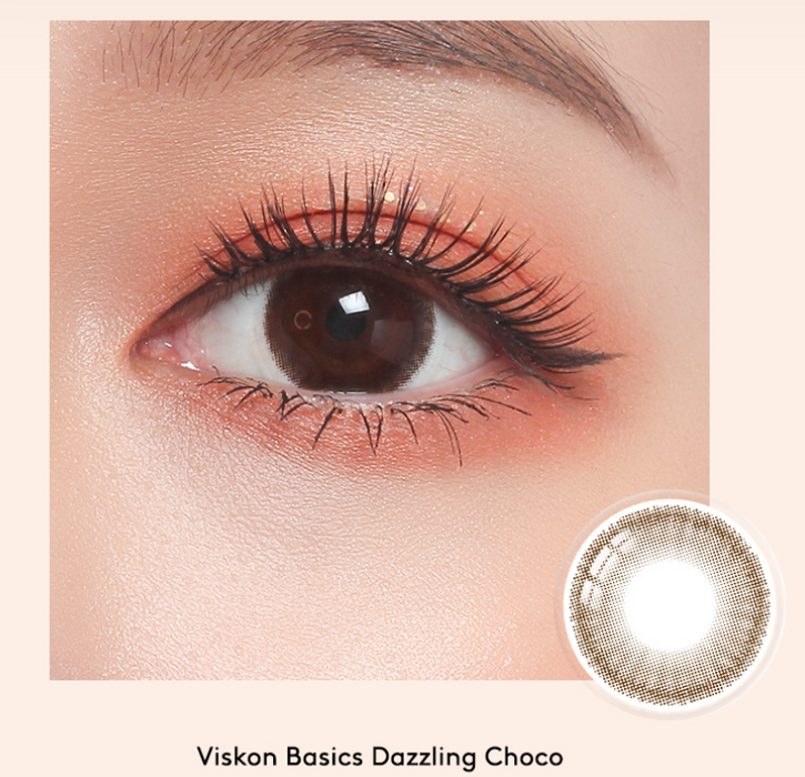 Viskon Basics Dazzling Choco Lens