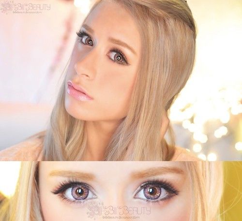 Barbie Puffy 3 Tones Pink Lens (known as Shinny Pink)
